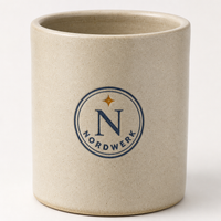 Nordwerk Utensilienbecher aus Steinzeug — Studioaufnahme